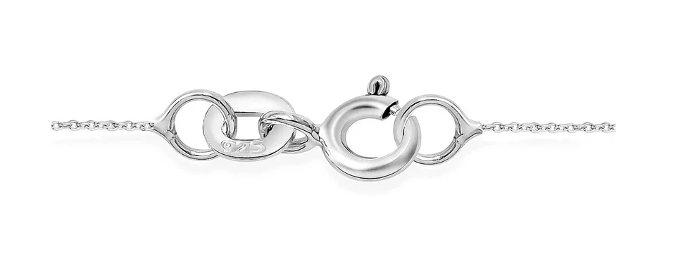 Gold Pearl Crystal Necklace (Size - 20) in Sterling Silver. - Image 4 of 4