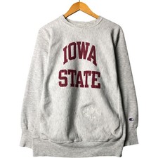 Vintage 90'S Champion Reverse Weave Iowa State University College Sweatshirt...