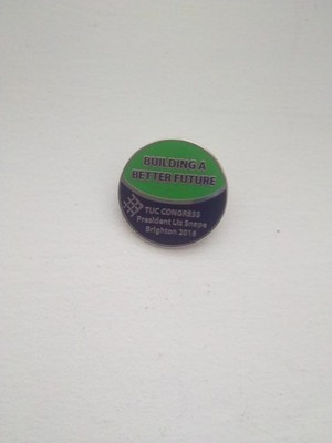 GEWERKSCHAFTSKONGRESS 2016 ABZEICHEN