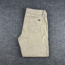 Duck Head Mens Gold Glory Khaki Tan 5-Pocket Straight Leg Chino Pants 38x30