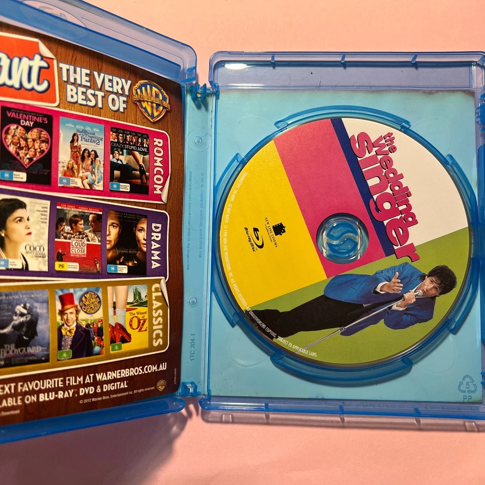 The Wedding Singer Totally Awesome Edition Blu ray Region B Adam Sandler blu-ray - image 3 of 4