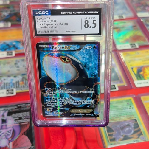 Kyogre-EX graded CGC 8.5 for sale on eBay