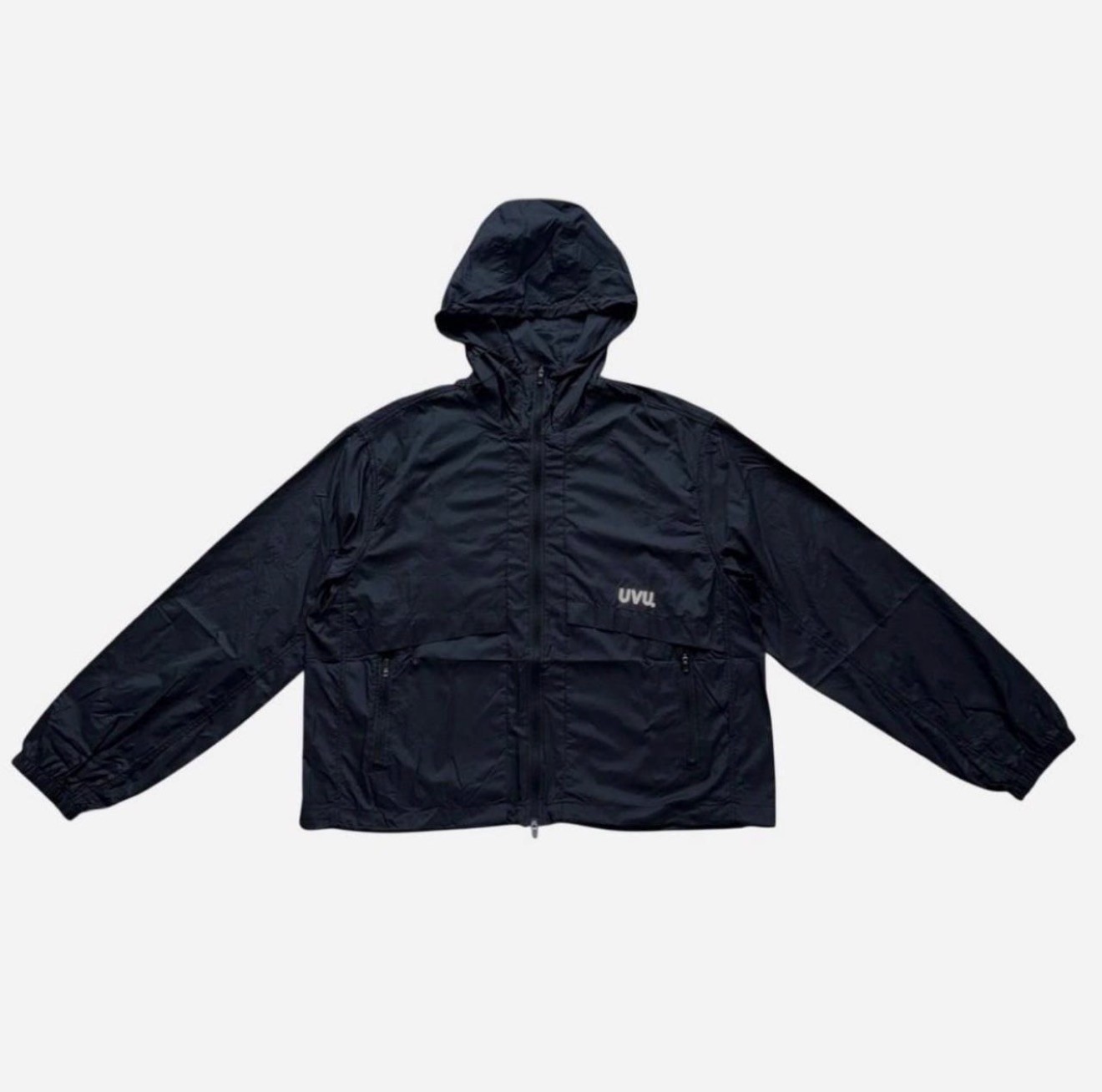 Chaqueta cortavientos UVU Training Club viene con embalaje original tallas medianas