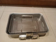 V. Mueller Genesis Tray Sterilization  Container Basket 12 x 8 x 3