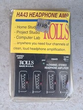 Rolls HA43 4 Channel Headphone Amp New