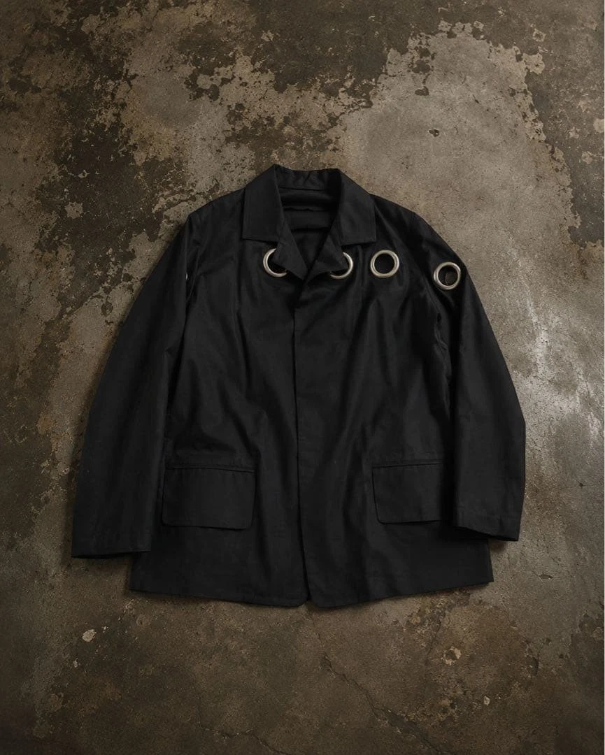 Yohji Yamamoto Jacket Coats, Jackets & Vests Wool Outer Shell for