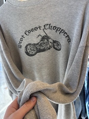West Coast Choppers Authentic Jesse James Chopper Thermal Grey XL