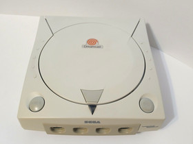 Sega Dreamcast HKT-3020 Home System + Clear Green Ctrl, Tremor Pak, Game & Cords