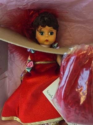 Madame Alexander 1996 - Scarlett at Ashley s Birthday   LE COA   #3046/600 NRFB