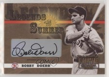 2003 Donruss Signature Series Bronze Authentic Signatures Bobby Doerr Auto 0q3