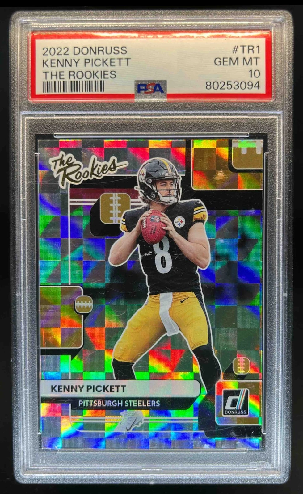 Kenny Pickett Panini Donruss the Rookies #TR1 Base