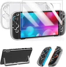 Clear Slim Cover Hard Shell Protective Case for Nintendo Switch 2 Accessories