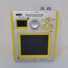 Korg Kaossilator KO-1 KO1 Dynamic Phrase Synthesizer Touchpad Synth Fun read 