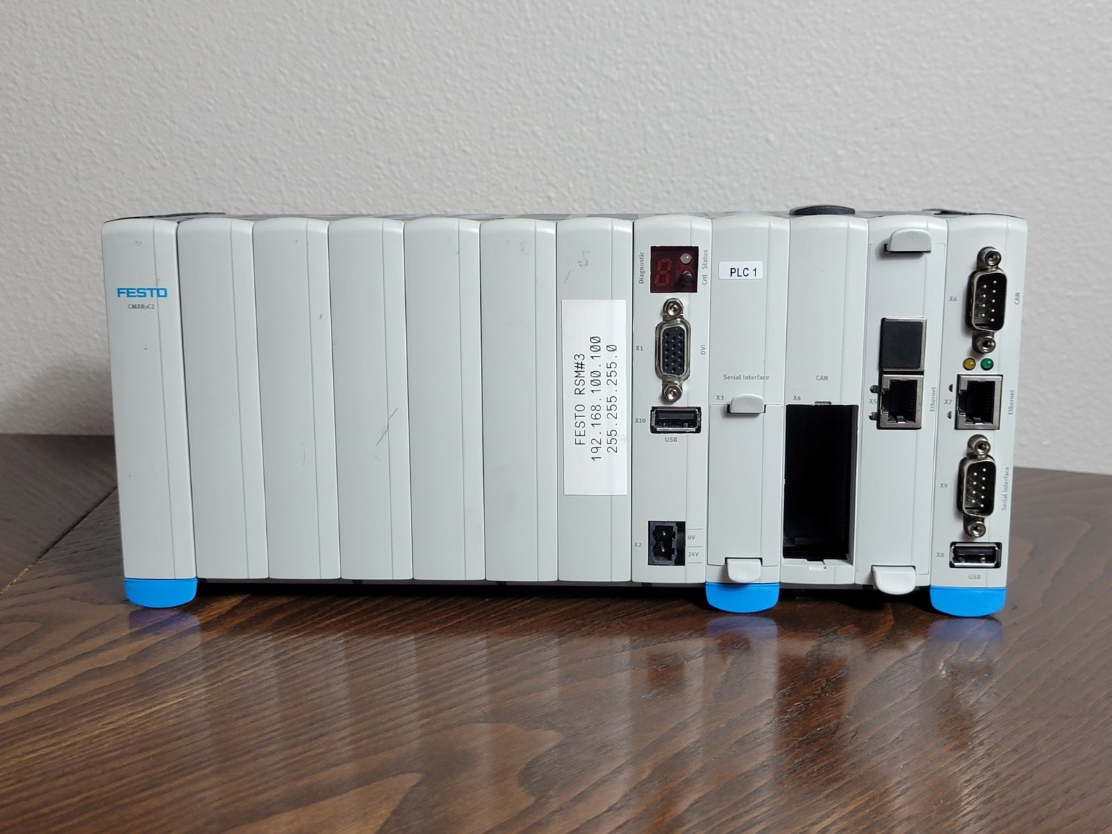Festo CMXR-C2 PLC Robot Motion Controller with Modules System 567869 Serie C6