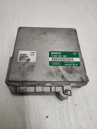 AUDI 80 Avant 8C, B4 Motorsteuergerät ECU 0281001185 8A0907401B 1.90 24409500