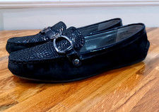Bass Blanche Womens Size 6M Black Leather Sho...