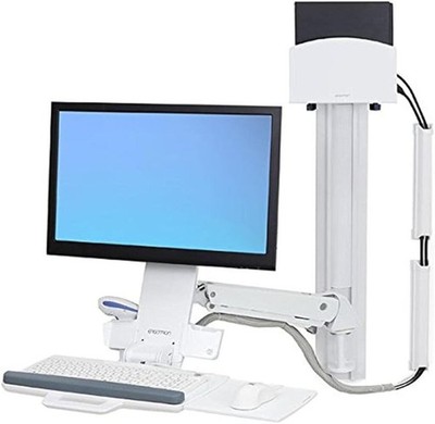 Ergotron 45-273-216 StyleView Sit-Stand Combo System White N/R