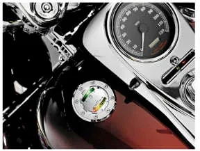 Kuryakyn Informer LED Medidor de batería de gas Harley Fat Boy Lo 10-17 Foto 3 de 4