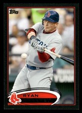 Ryan Sweeney Boston Red Sox 2012 Topps Black #651 SN /61