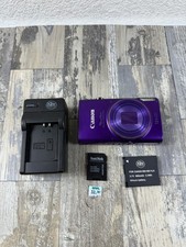 Canon PowerShot ELPH 360HS Full HD Wi-Fi Purple Digital Camera - With Charger