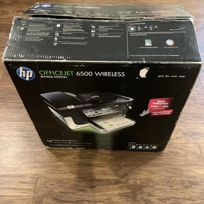 HP Officejet 6500 Wireless Inkjet All-In-One Color Printer Scanner Copier Fax