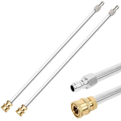 #ad YUNVI 80 Inch Pressure Washer Wand Extension Stainless Steel Power Washer Lan... $41.70