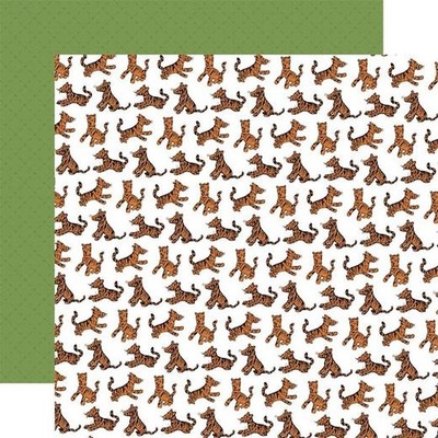Echo Park Das Haus an Pooh Ecke 12''x12'' doppelseitige Karte - toller Tigger