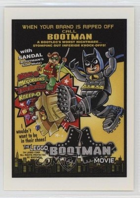 2017 Garbage Pail Kids Network Spews Stickers /306 The Leggo Bootman Movie ex1
