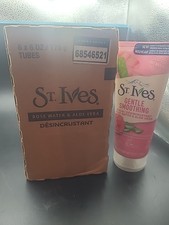 Case Of 6 St Ives Gentle Smoothing Scrub Rose Water  Aloe Vera New 6oz Each