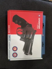 Crosman CO2 Double Action Full Metal Revolver Air Pistol BB & Pellet - SNR357
