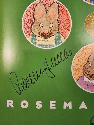 Signed By Rosemary Wells Max and Ruby's Treasure Hunt - Hardcover