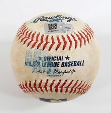 Giants @ Nationals 7-22-23 Game-Used Baseball C.Dickerson (Singles)/S.Manaea COA