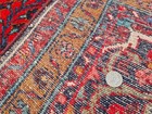 Amazing Hand Knotted Vintage Tribal Saroukh Wool Area Runner Rug 13 x 3 Ft — photo 10