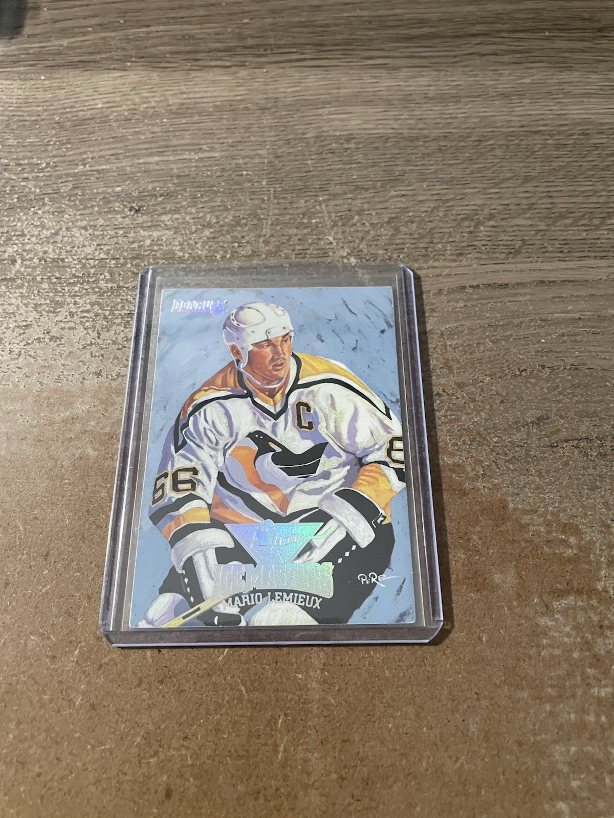 1994-95 Donruss Ice Masters Mario Lemieux #5 PITTSBURGH PENGUINS