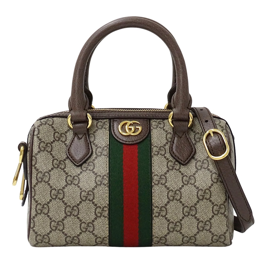 Gucci Women's Ophidia GG Supreme Beige Small Bag Used From Japan