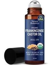 Organic Castor Oil and Frankincense Eye Roller 10 ml Essential Blend