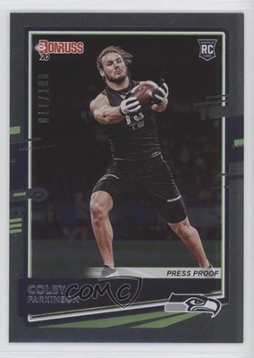 2020 Panini Donruss Press Proof Silver 11/100 Colby Parkinson #277 Rookie RC 2r8
