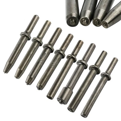 1PC Pneumatique Rivet Tête Demi Creux Solide Pneumatique Hammer-Impact - Photo 1/4