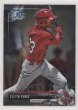 2017 Bowman Chrome Prospects Delvin Perez #BCP194 0w8