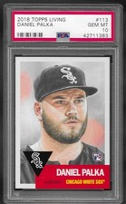2018 Topps Living Set # 113 DANIEL PALKA RC GEM MINT PSA 10 Chicago White Sox