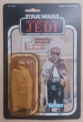 Vintage Kenner Star Wars PRUNE FACE ROTJ MOC 77 Cardback Return of the Jedi C3