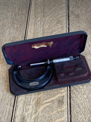 Starrett No. 436 1-2'' Außen Mikrometerschlüssel & Koffer