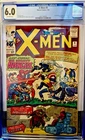 X-Men 9 CGC Graded 6.0 FN Vs Avengers Marvel Comics 1965