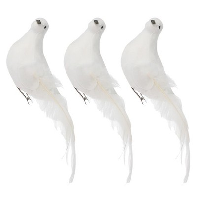  3 Pcs Künstlichen Vogel Vogelverzierung Gefälschte Vögel Gefälschter
