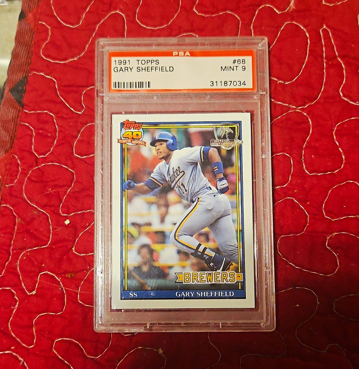 1991 Gary Sheffield #68