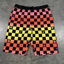 Hurley Swim Trunks Youth XL Multicolored Meshed Lined Pockets Beach Surf