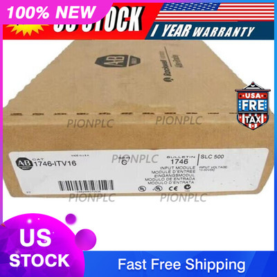 New Factory Sealed AB 1746-ITV16 SER C SLC 500 16 Point Input Module US Free Tax