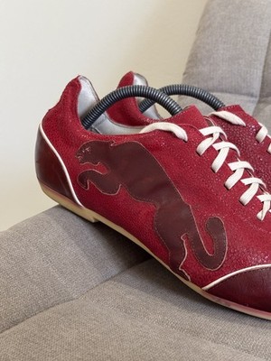 Archive Puma Rudolf Dassler Alexander Van Slobbe Vintage Red Low