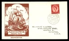 Mayfairstamps Great Britain 1957 Mayflower II Maiden Voyage Cover aax_38387