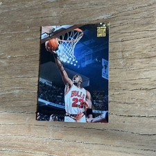 Topps Stadium Club 1993 Michael Jordan #1 Triple Doubles Chicago Bulls